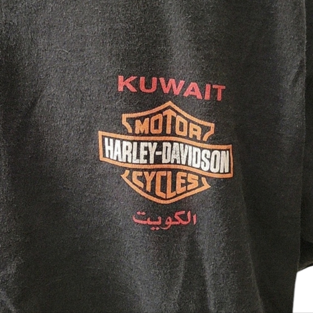 Harley Davidson Motorcycles Kuwait Tshirt - Picture 2 of 4